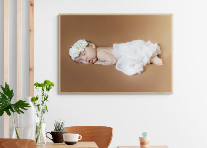 statement piece newborn baby photography san jose