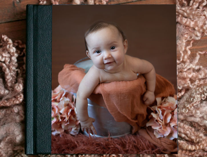 photo album 8x8 newborn