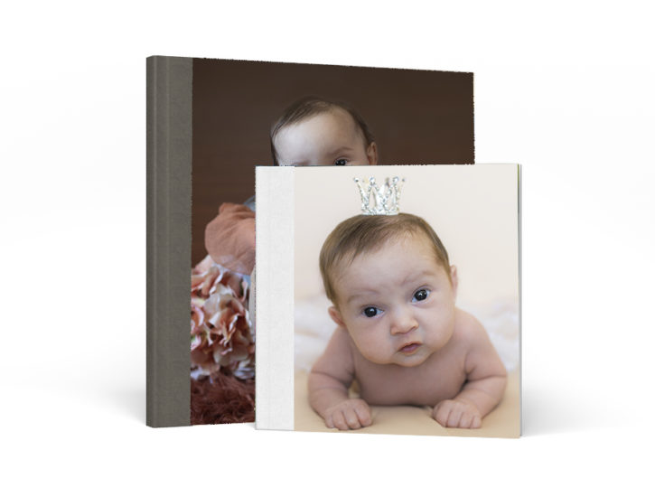 photo album newborn photography