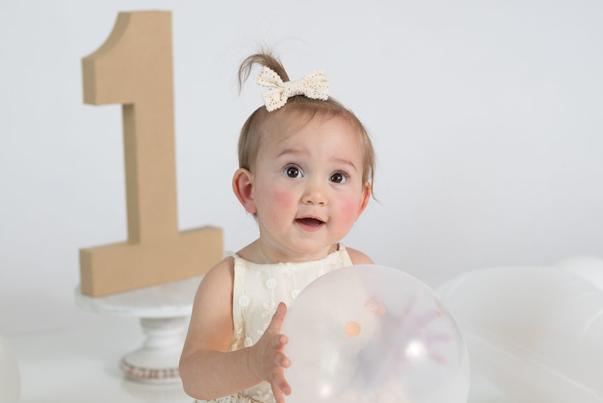 San Jose Newborn Baby Cake Smash Photography