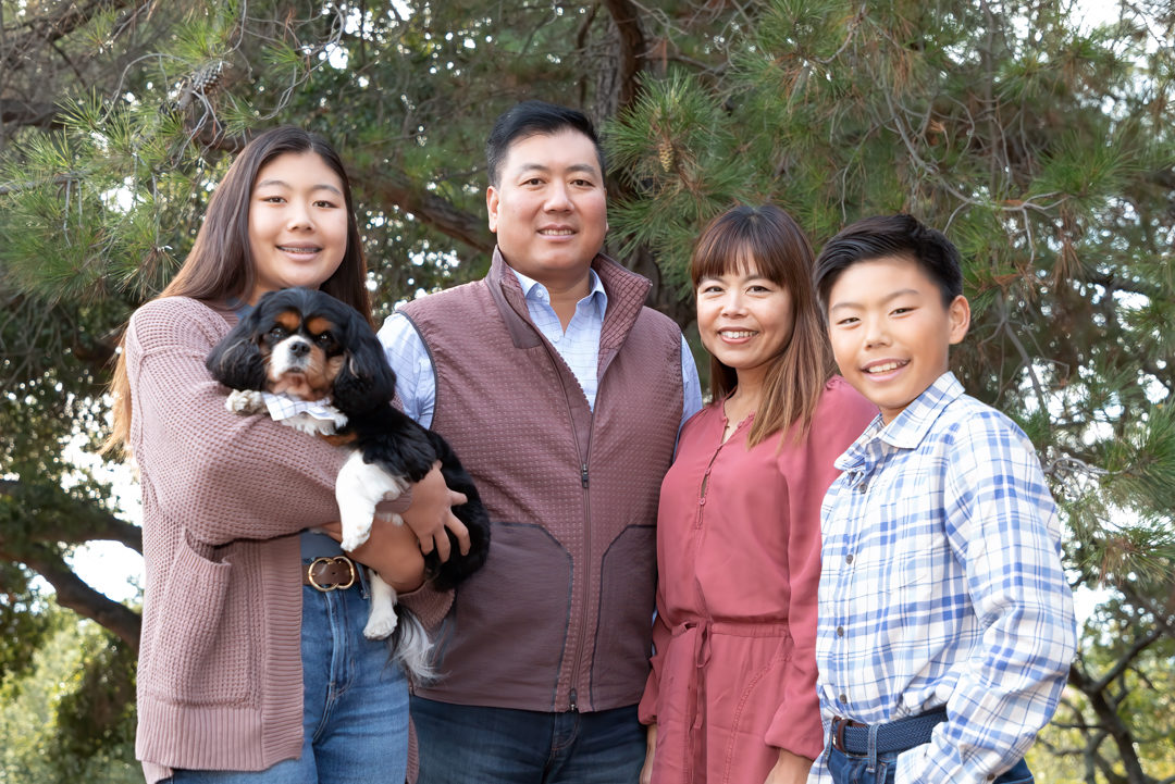 San Jose Outdoor Family Portrait Photography
