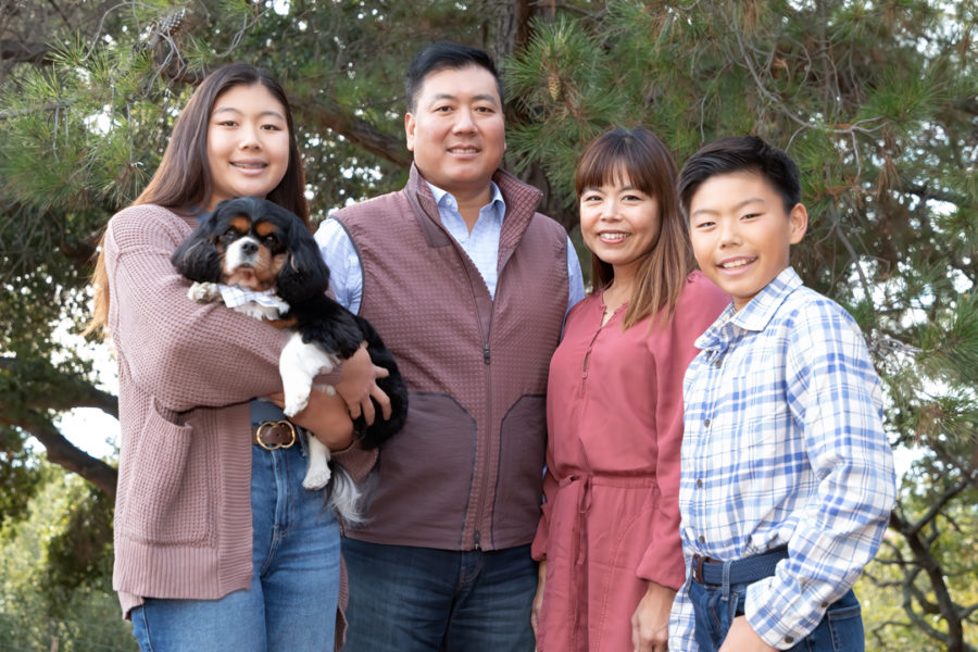 San Jose Outdoor Family Portrait Photography