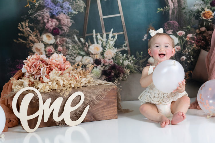 San Jose Newborn Baby 1st Birthday Photography